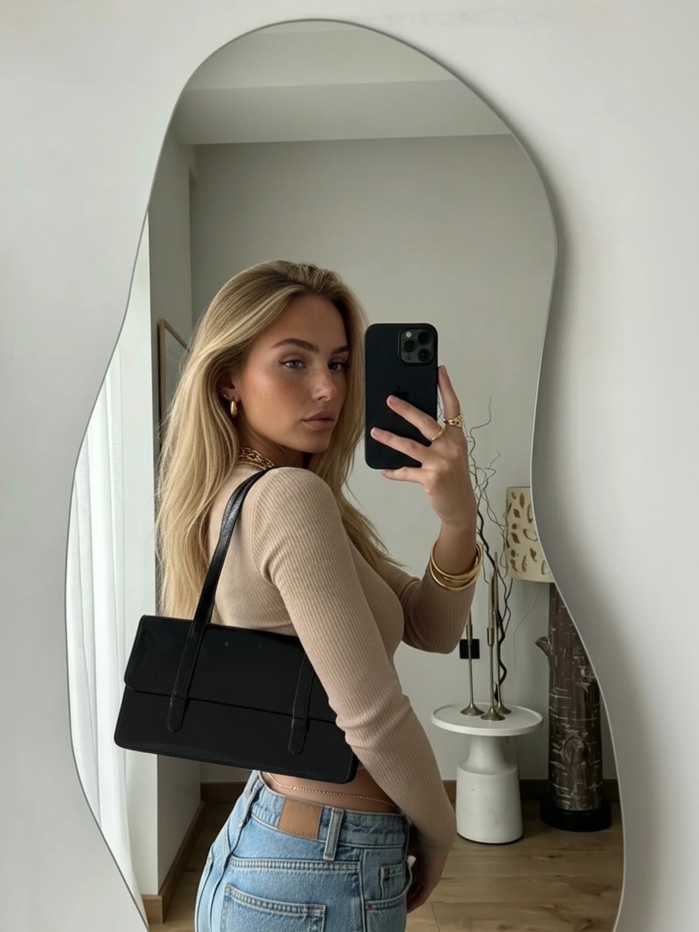Vintage Y2K Aldo Collection leather bag